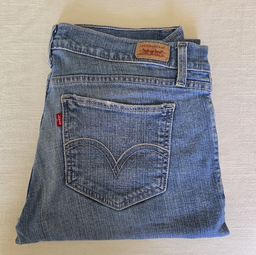 Levi's Women's Light Blue Straight Leg Jeans
